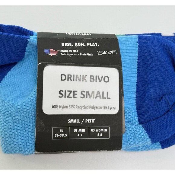 New Defeet Cycling Drink Bivo Size Small‎ Unisex EU 36-39.5 - Picture 3 of 4